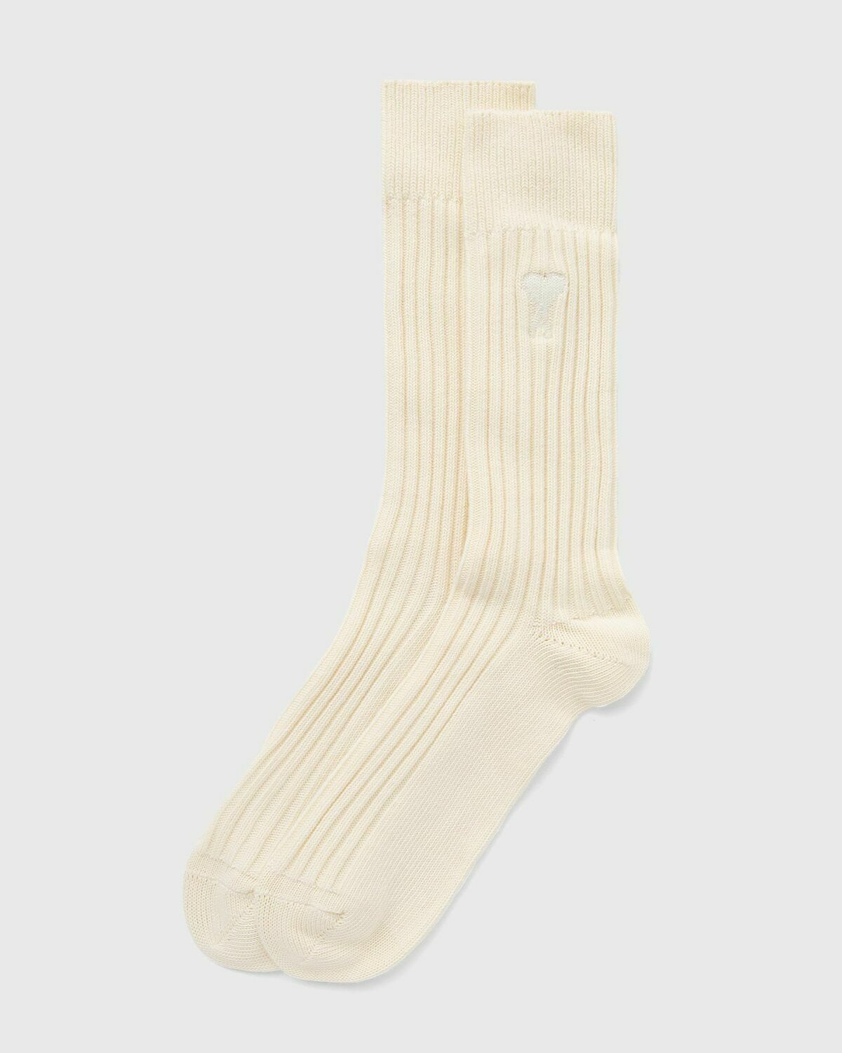 AMI Paris TWO TONE ADC SOCKS Beige Men