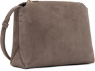 KHAITE Brown Lina Crossbody Bag