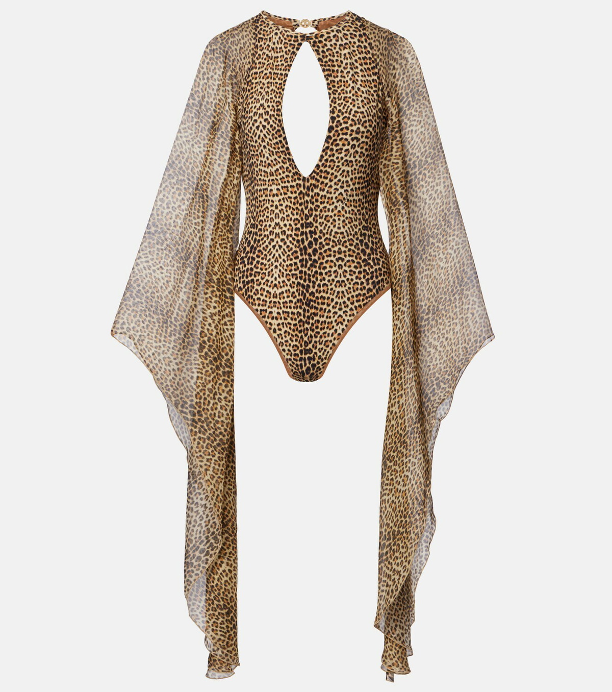 Roberto Cavalli Open-back swimsuit