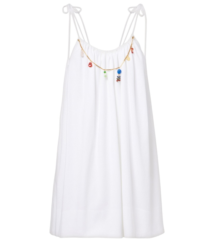next blue lace dress Women's Remembering Spring Light Blue Lace Floral Midi Dress | Size: L main image 1