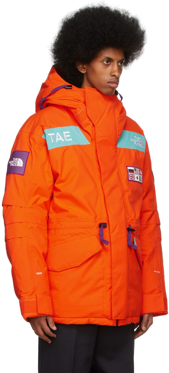 The North Face Orange Down Trans-Antarctica Expedition Jacket The