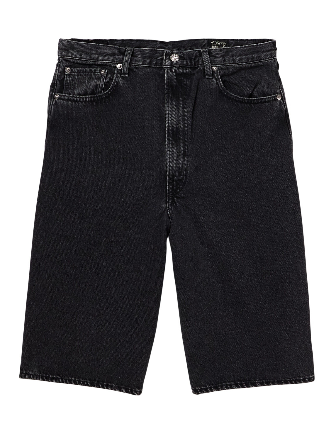 OrSlow - Super Dad's Wide-Leg Denim Shorts - Blue orSlow