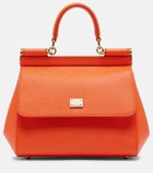 Dolce&Gabbana Sicily Small leather top-handle bag