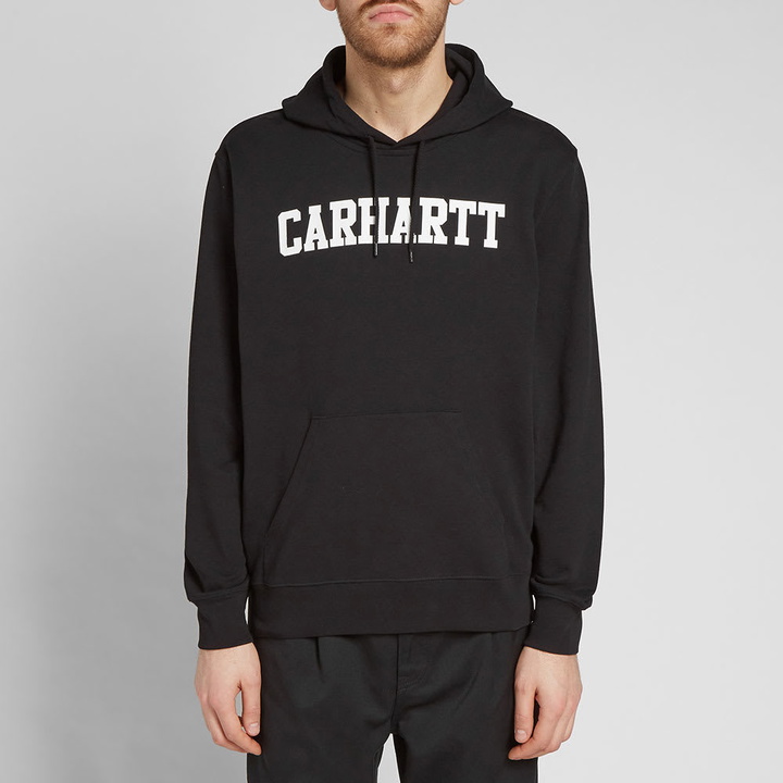 Photo: Carhartt Hooded College Sweat Black