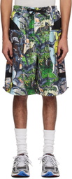 Perks and Mini Multicolor 'P.A.M.' Real Tree Mesh Shorts