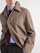 Oliver Spencer - Lothian Cotton-Blend Twill Trench Coat - Neutrals