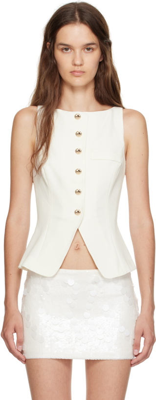 Photo: GUIZIO Off-White Troyes Top