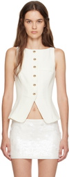 GUIZIO Off-White Troyes Top