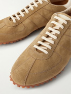 Officine Creative - Repertoire 001 Leather-Trimmed Suede Sneakers - Brown