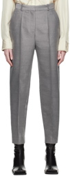TOTEME Gray Evening Trousers