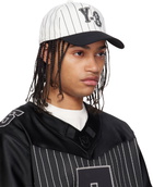 Y-3 Off-White Pinstripe Cap