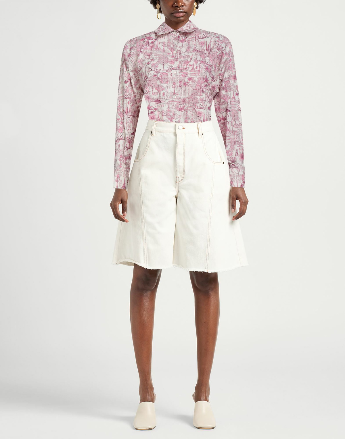 Maje Womens Shirt in Pink