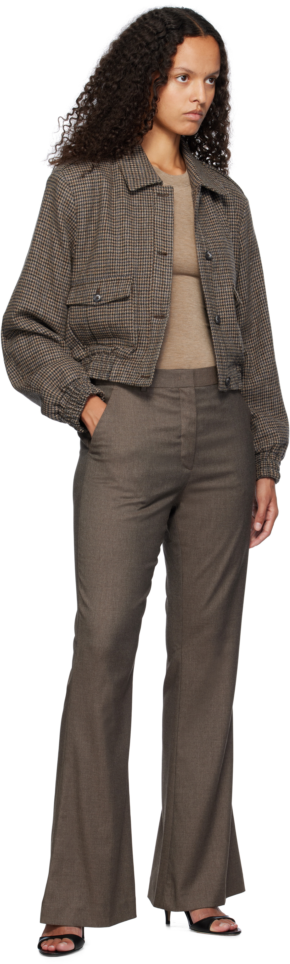 The Garment Brown Douglas Trousers