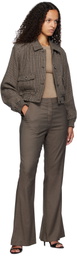 The Garment Brown Douglas Trousers