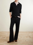 Gabriela Hearst - Aled Cashmere Polo Shirt - Black
