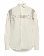 Dsquared2 Mens Shirt Cream