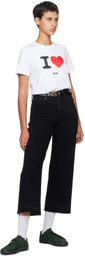 FRAME Black Petit Simple Art Deco Belt