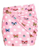Versace Womens Mini skirt in Pink
