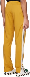 Palm Angels Yellow Classic Track Pants