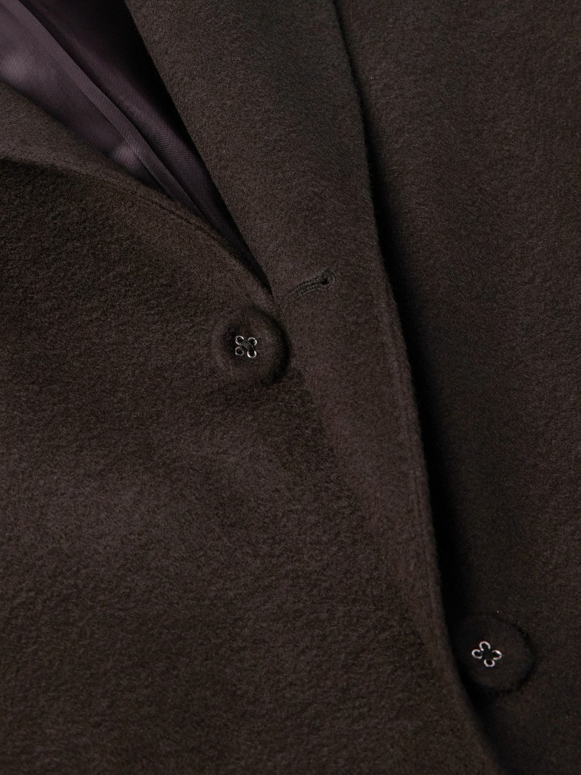 Officine Générale - Wool and Cashmere-Blend Coat - Brown