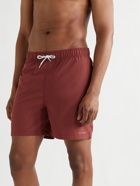 NN07 - Jules Mid-Length Swim Shorts - Red