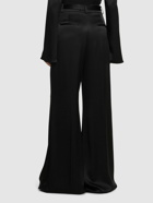 GABRIELA HEARST - Mabon Belted Double Satin Wide Pants