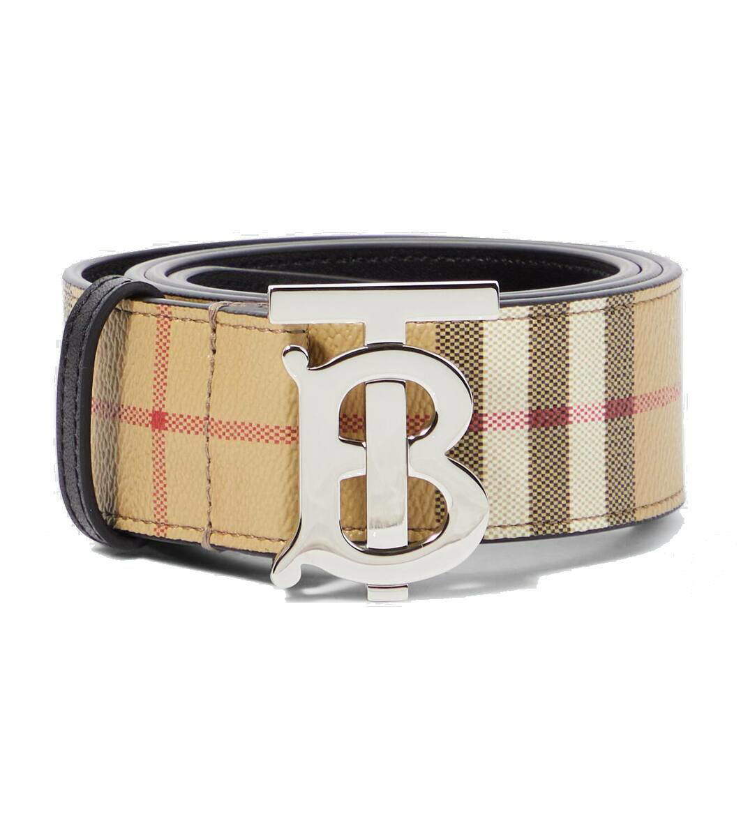 Burberry TB Monogram reversible belt Burberry