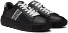 Versace Black Greca Sneakers