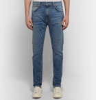 Nudie Jeans - Lean Dean Slim-Fit Organic Stretch-Denim Jeans - Blue