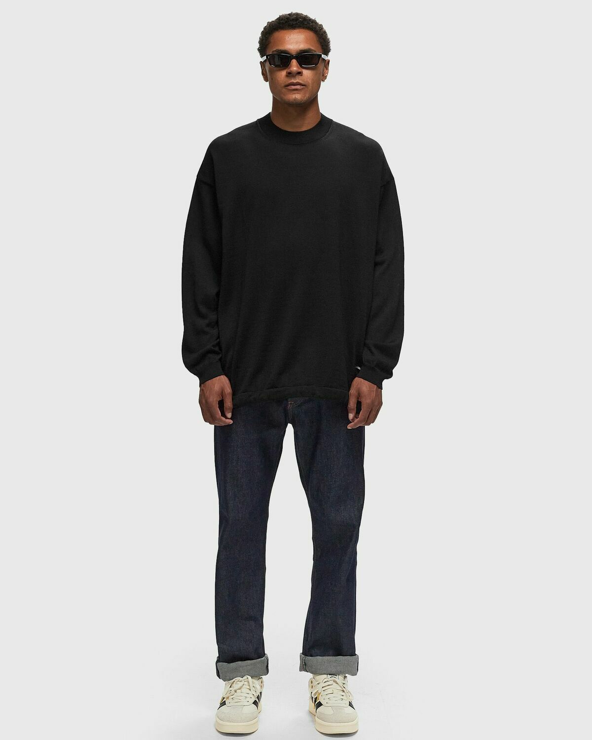Comme Des Garçons Homme Sweater Black Sweatshirts