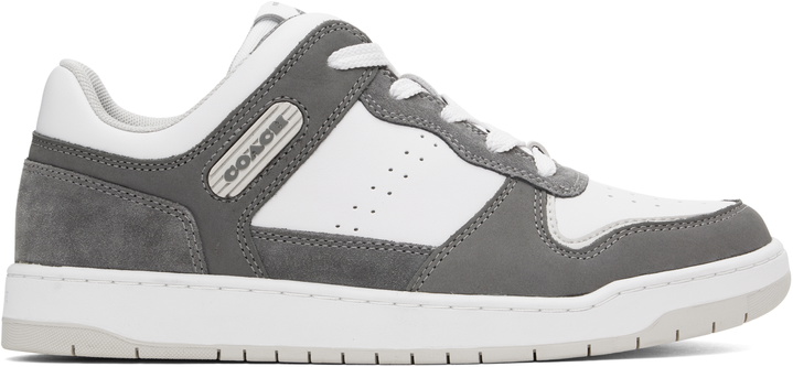 Photo: Coach 1941 White & Gray C201 Sneakers