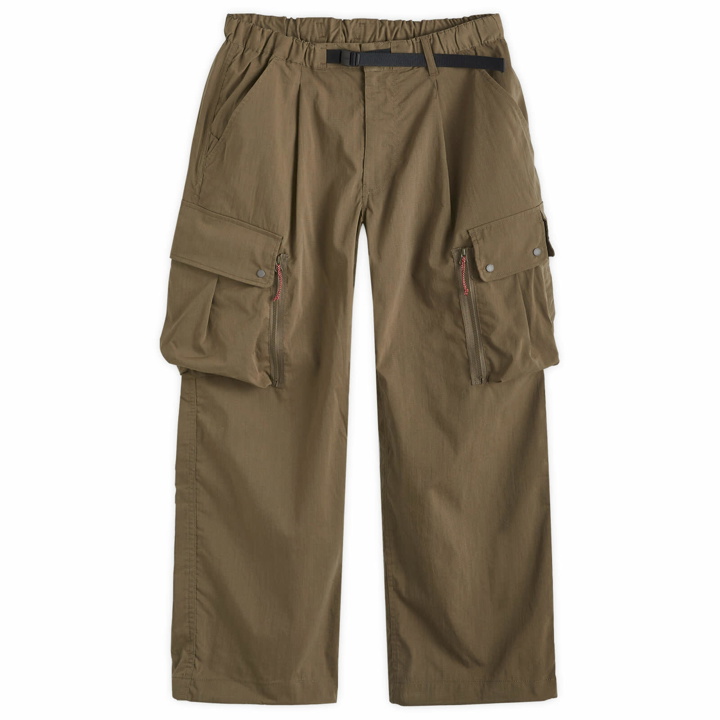 Photo: Nanga Men's Hinoc Ripstop Cargo Pants in Army Green