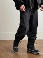 Sorel - 1964 PAC™ Faux Shearling-Trimmed Nylon-Ripstop and Rubber Snow Boots - Black
