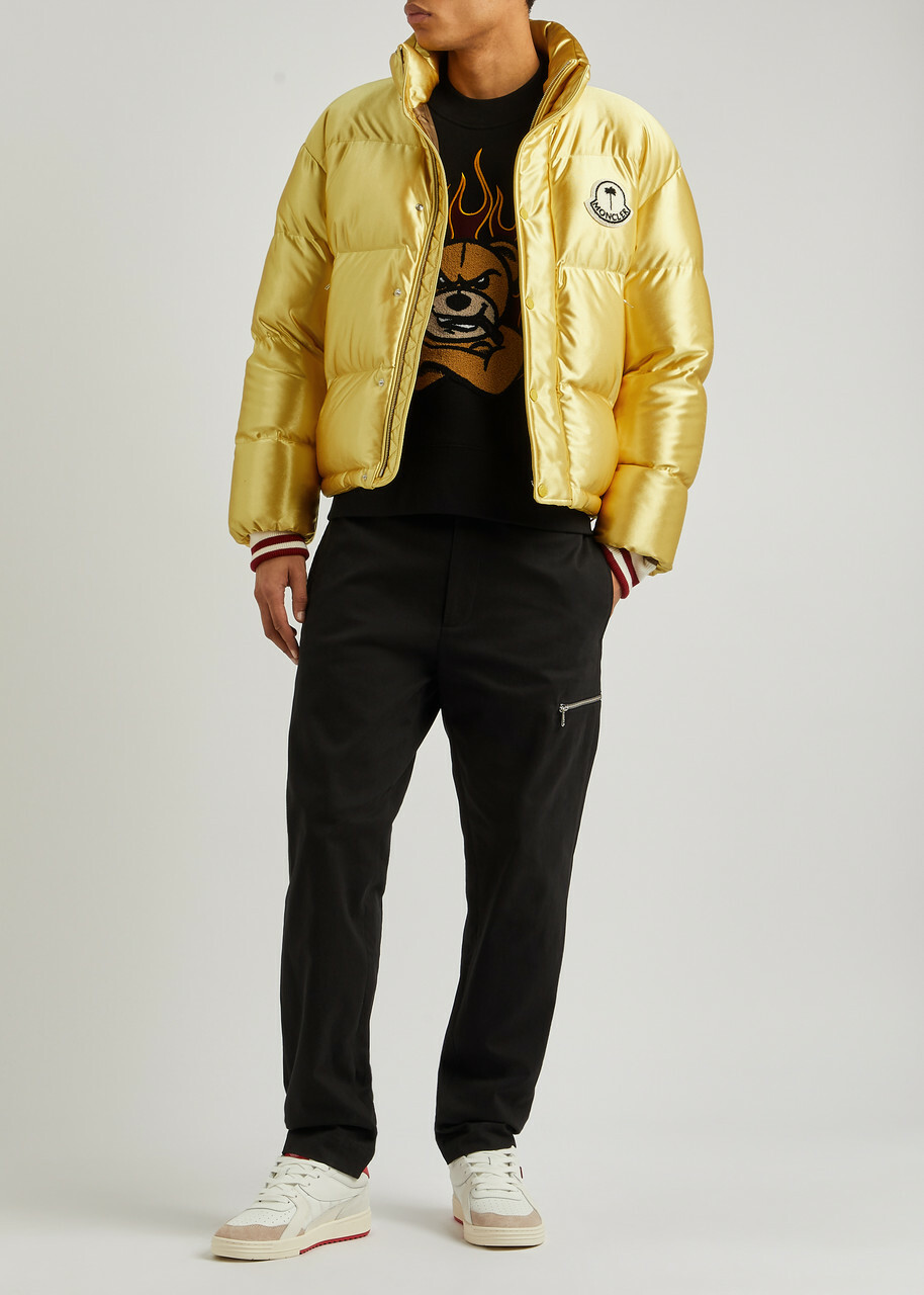 Moncler Genius 8 Moncler Palm Angels Keon Quilted Satin Jacket