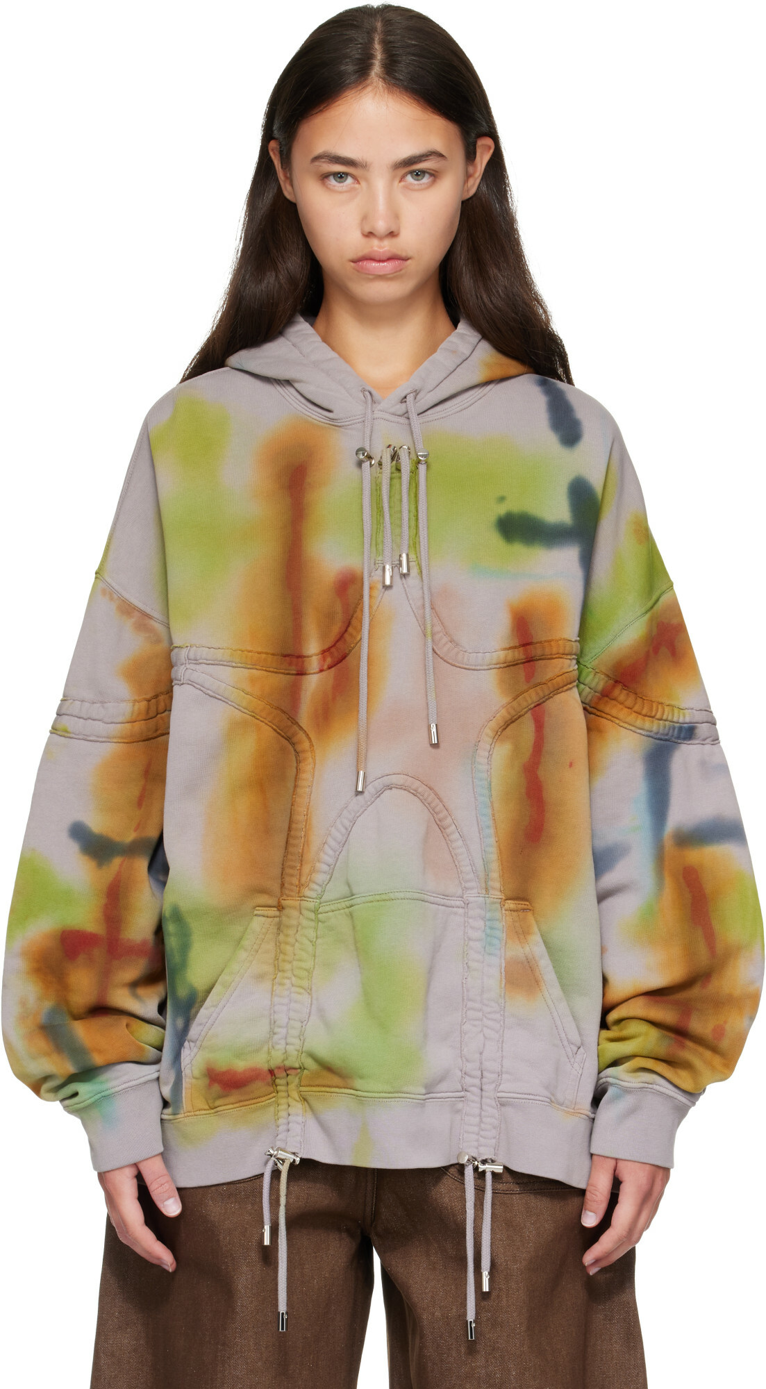 Collina Strada Taupe Star Hoodie