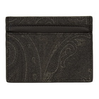 Etro Black Credit Card Holder