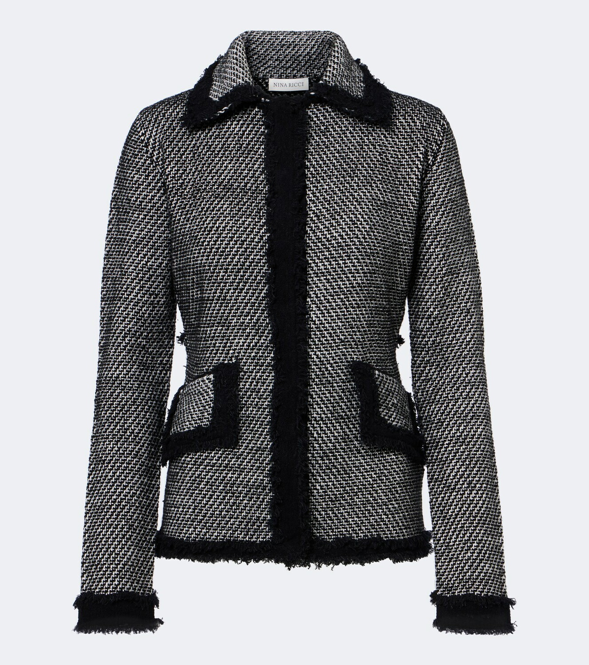 Nina Ricci Wool-blend tweed jacket