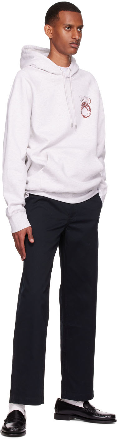 Wood Wood Gray Fred Hoodie