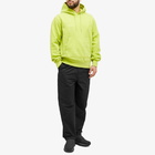 Purple Mountain Observatory Men's Core Logo Hoodie in Lime Garment Dye