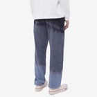 Noma t.d. Men's Hand Dyed Twist Sweat Pant in Grey/Blue