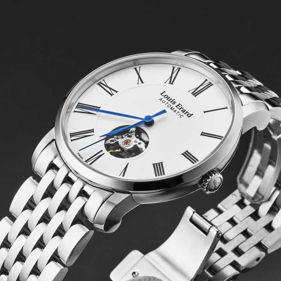 Louis Erard Excellence Automatic Silver Dial Mens Watch 62233AA10.BMA35