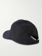 CELINE - Logo-Embroidered Cotton-Gabardine Baseball Cap - Black
