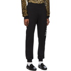 Versace Black Logo Sweat Pants