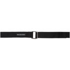 Balenciaga Black Army Belt