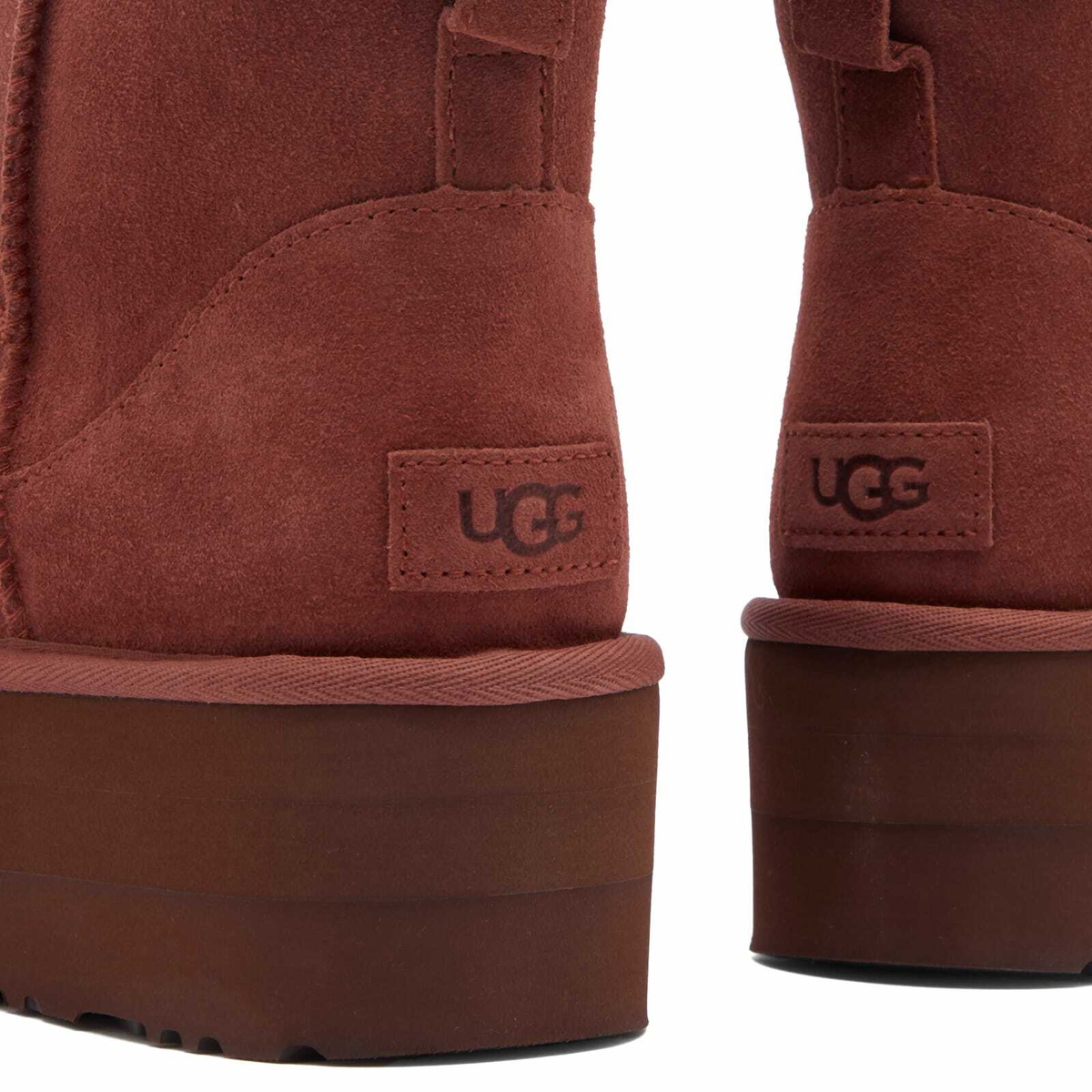UGG Classic Mini Platform レッドジャスパー UGG Women's Classic Mini Platform - END. Exclusive in Red