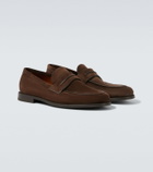 Zegna Suede loafers