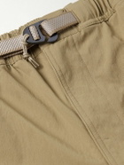 Nike - ACG Straight-Leg Belted Logo-Embroidered Shell Shorts - Neutrals