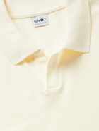 NN07 - Paul Cotton and Modal-Blend Piqué Polo Shirt - Neutrals