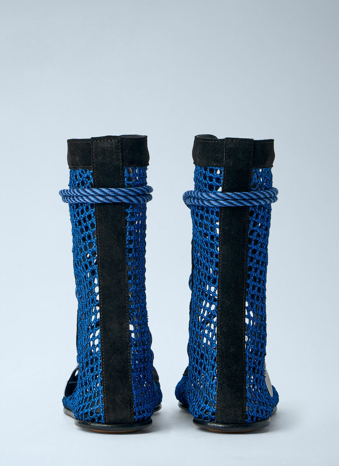 Kiko Kostadinov Reticella Lace Up Boot