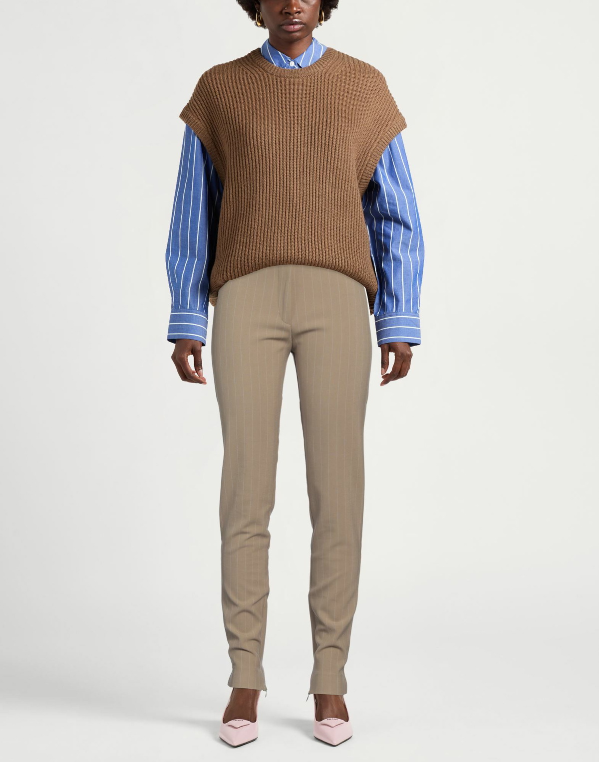 Samsøe Φ Samsøe Womens Pants in Beige